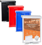 SOURCE ONE Outdoor Real Estate Style Brochure Holder Color Variety White - Image 2