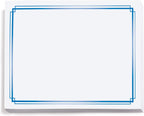 PaperDirect Foil Elegance Specialty Certificates, 50 Sheets of 38lb White Paper