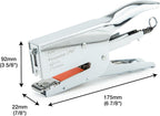 Rapesco 1626 Porpoise ONE Bypass Stapling Plier, 45 Sheet Capacity, Chrome | Bypass Stapling System, All-Metal Construction, Includes 1000 High Capacity 5/16" Staples, Storage Bag, 2-45 Sheet Range