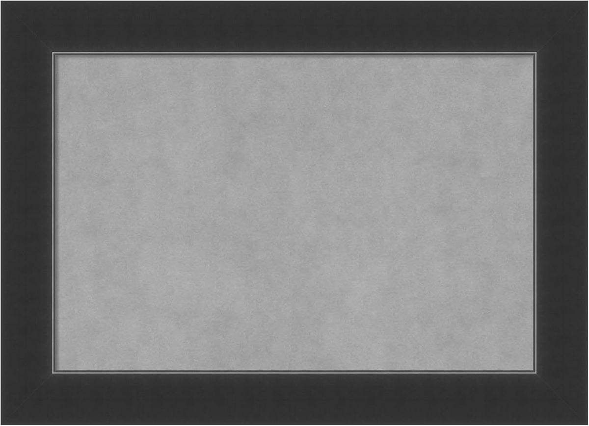 Amanti Art Black Framed Magnetic Board 21x29 Medium Vision Board