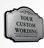 Custom Decorative Outdoor Metal Sign