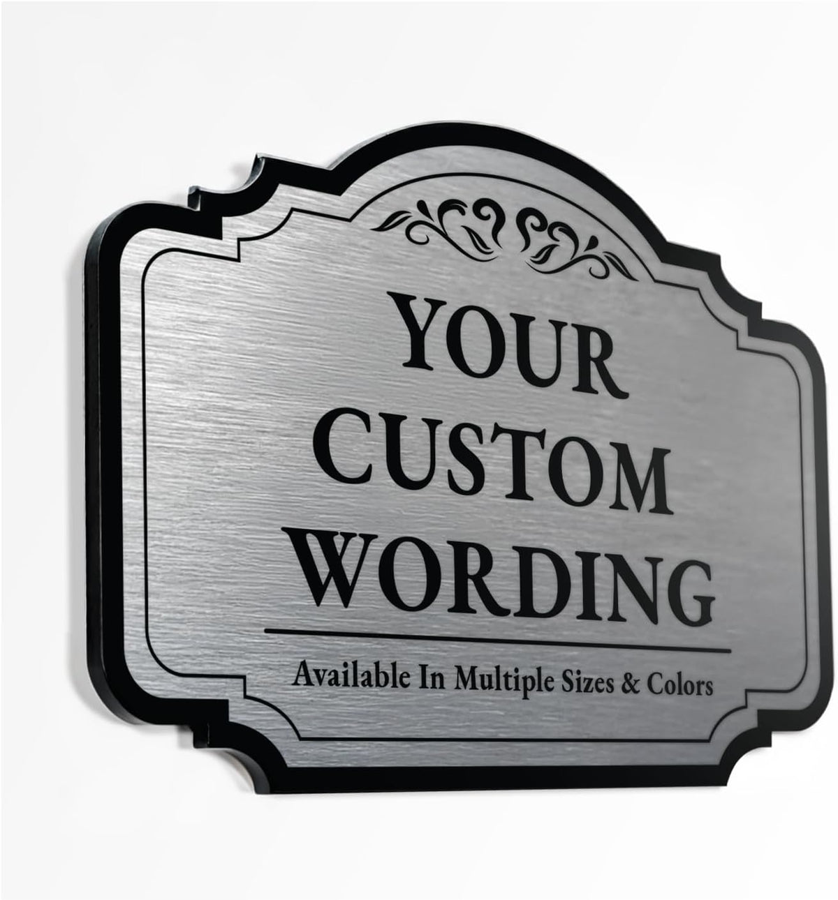 Custom Decorative Outdoor Metal Sign