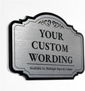Design 2 Decorative Outdoor Metal Signs by SpeedyOrders