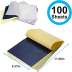 Tattoo Transfer Paper 100 Sheets MIUXIA Tattoo Stencil Paper A4 Size 4 Layers - Image 2
