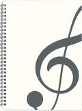 MAXCURY Blank Sheet Music Composition Manuscript Staff Paper Art Music Notebook by MAXCURY
