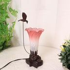 Bieye LS06 Lily Flower Blown Glass Lampshade - Image 5