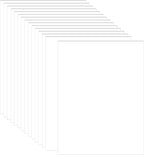 Guakicae 32 Sheets White Cardstock 8.5 x 11 Certificate Paper, 80lb Heavyweight by Guakicae