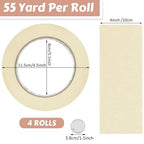Fainne Masking Tape Bulk General Purpose Masking Painting Tape 55 Yards - Image 2
