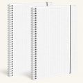 BESARME 80 Sheets Graph Paper Spiral Notebook 8.5" × 11" by BESARME