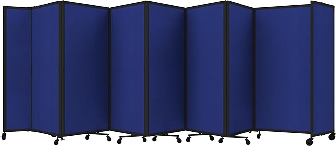 Versare Room Divider 360 Portable Wall Partition | Folding Panels | Large by VERSARE