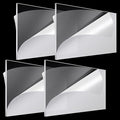 Roowest 4 Pcs 24 x 48 Inch, 1/8 Inch Thick Clear Acrylic Plexiglass Sheets by Roowest