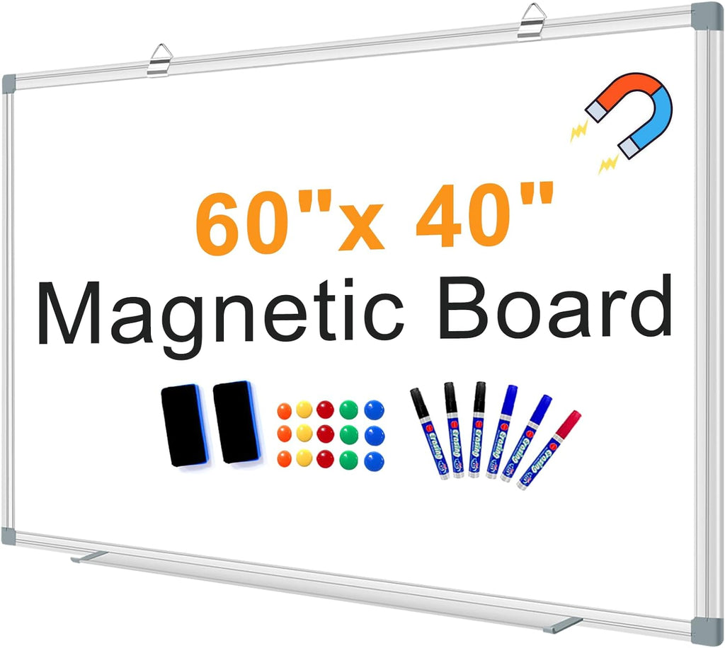 Large Magnetic Dry Erase Whiteboard, Dry Erase White Board