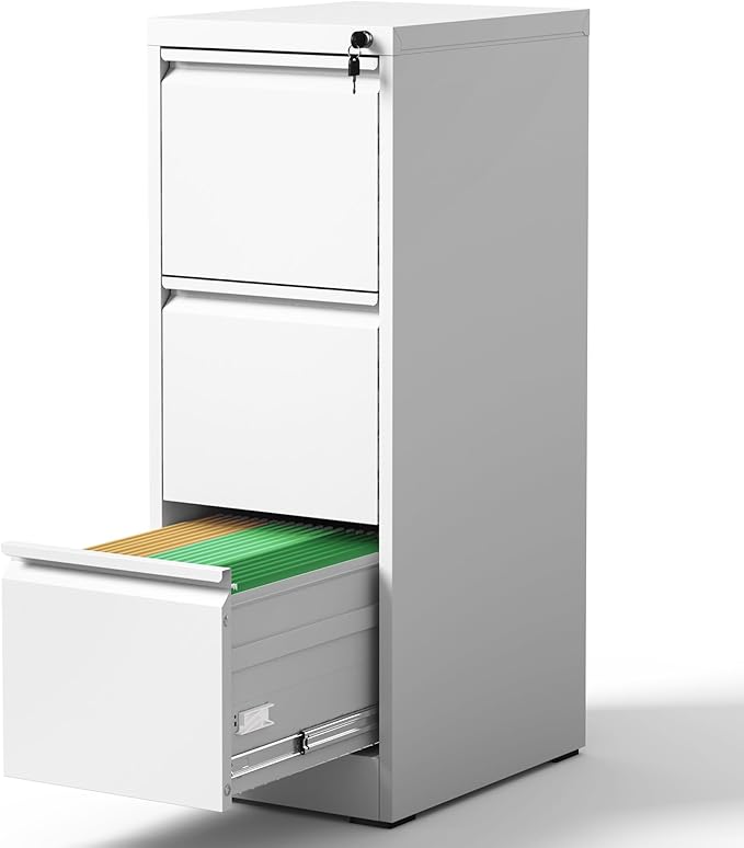 Yukimo 3 Drawer File Cabinet by YUKIMO