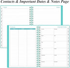 2026 Planner - A5 Weekly & Monthly Planner Spiral Bound, January 2026 - - Image 6