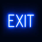 SpellBrite EXIT Sign | Directional Sign by SpellBrite