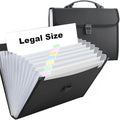 Extra Large Legal Size/Foolscap 12 Pockets Accordion File Organizer by TRANBOTrustBest