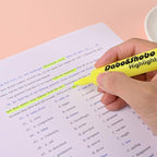 Dabo&Shobo Yellow highlighter, 24 Pack -bright color, chisel tip, - Image 4