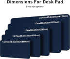 Aothia Faux Leather Desk Mat – Large Mouse Pad, Non-Slip PU Leather Blotter - Image 5