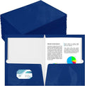 Yeaqee 100 Pack 2 Pockets Glossy Laminated Paper Folder First Day of School by Yeaqee
