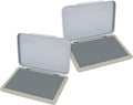 2 Pack Metal Case Stamp Pad Medium Size by ZIGEL