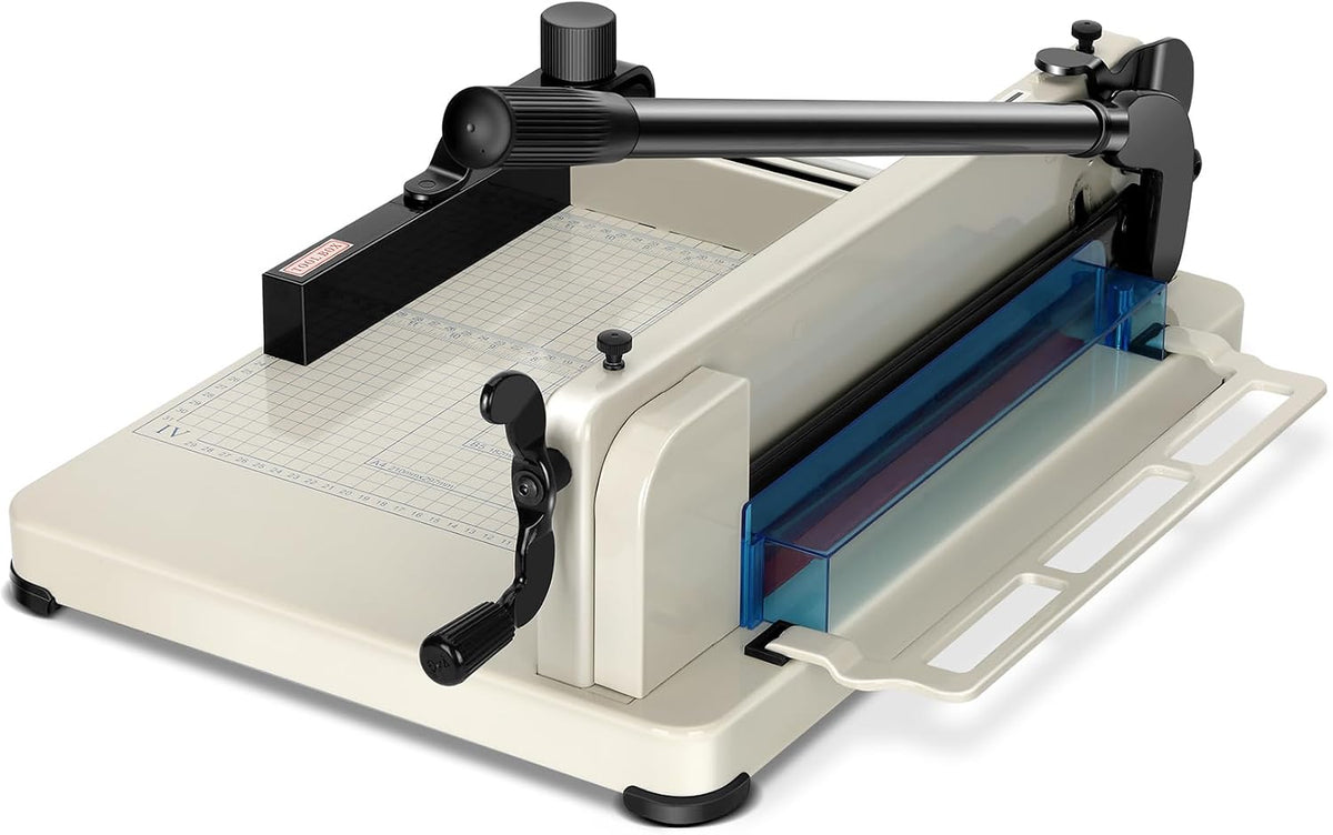 12 Inch Guillotine Paper Cutter Heavy Duty,Paper Cutter Heavy Duty for A4 Pap...
