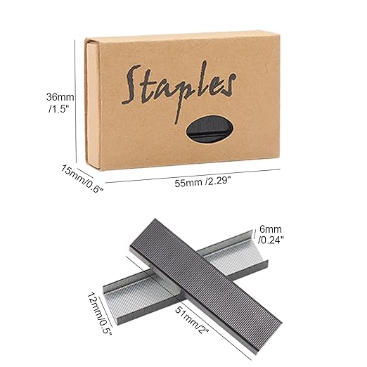 NatSumeBasics 6000 Black Staples Colored Staples - Image 6