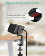 PD30W Desk Clamp Power Strip, Desktop Mount Surge Protector, Fast Charging - Image 5