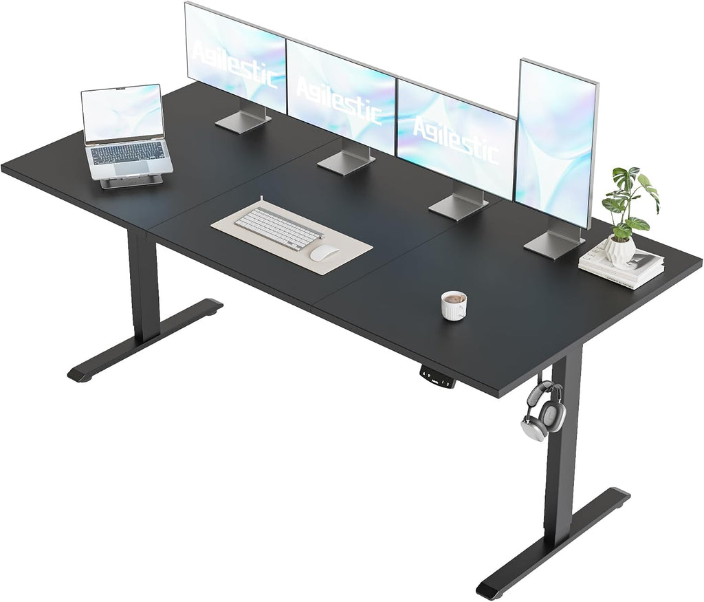 Agilestic Electric Standing Desk, Extra Large 71 x 31.5 Inches Height