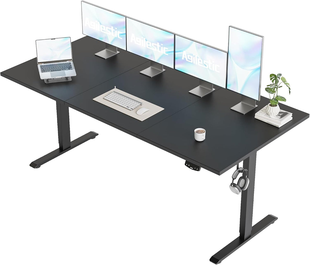 Agilestic Electric Standing Desk, Extra Large 71 x 31.5 Inches Height