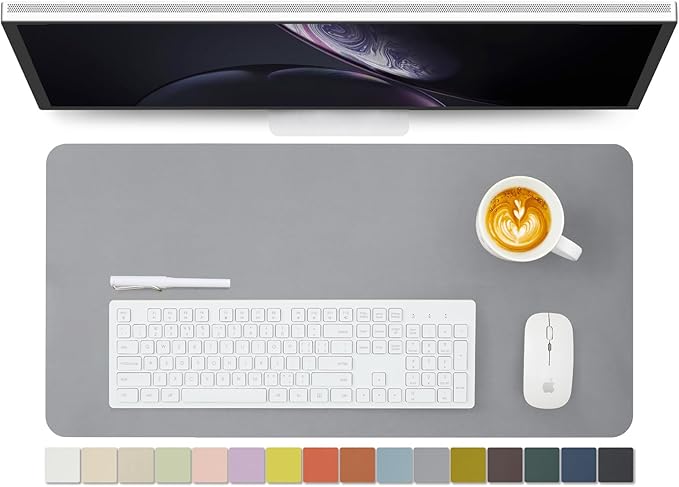 Leather Desk Mat by HOMIEAZICOZI