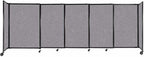 Versare Straightwall Sliding Portable Wall Partition | Freestanding Office by VERSARE