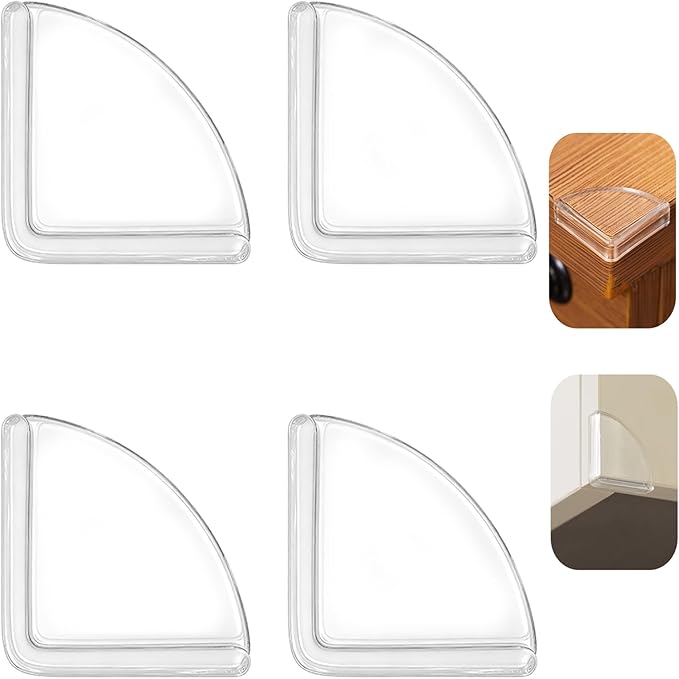 EBUKTUK 4pcs, Table Corner Protector, Corner Protector to Cover Sharp Furniture by EBUKTUK