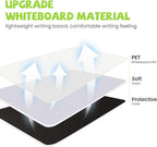 AGM Portable White Board Dry Erase, Double Sided Folding Whiteboards - Image 4