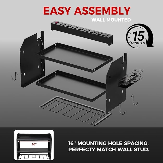 Power Tool Organizer Wall Mount - Image 7