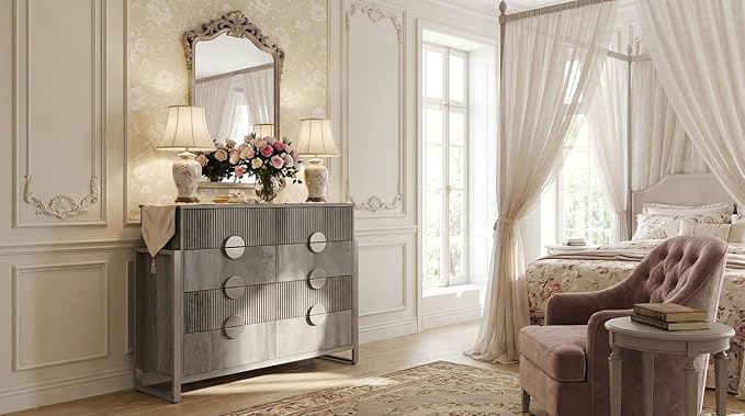 LGHM Fluted Dresser for Bedroom - Image 6