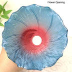 Bieye LS67 Lily Flower Blown Glass Lampshade - Image 4