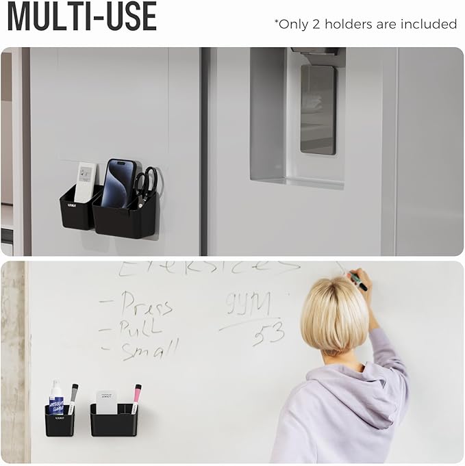 loukin Magnetic & Adhesive Dry Erase Marker Holder - Image 9