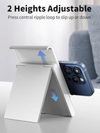 SAIJI Adjustable Tablet Stand Holder Portable Foldable Desktop Stand Dock - Image 4