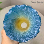 Bieye LS14 Lily Flower Blown Glass Lampshade - Image 4