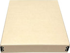 Lineco Museum Storage Box Tan, Archival Boxboard, Drop-Front Design by Lineco