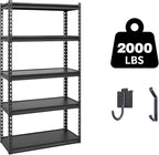 Shuntong The Atlas 30" W Laminated Heavy Duty Metal Shelving Unit 2000 Lbs by Shuntong
