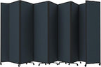 Versare Room Divider 360 Portable Wall Partition | Folding Panels | Large by VERSARE