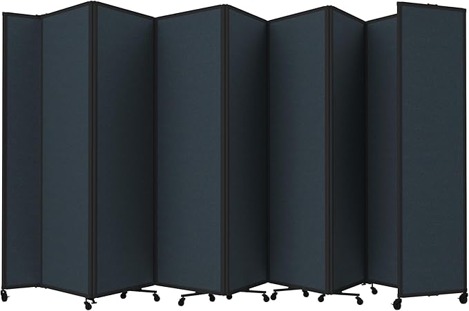 Versare Room Divider 360 Portable Wall Partition | Folding Panels | Large by VERSARE