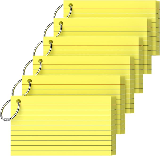 Ciphyfee Index Cards 3x5 Inch by Ciphyfee