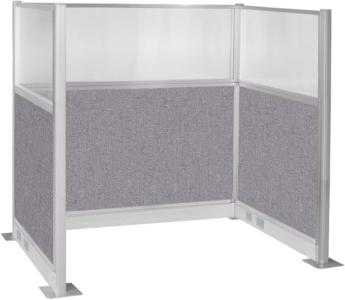 Versare Pre-Configured Hush Panel Electric Cubicle | Workstation Divider Walls by VERSARE