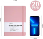 LYDTICK 20 Pack Journals for Writing College Ruled Notebooks Journal in Bulk - Image 2