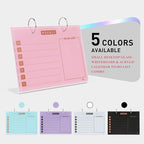 Desktop Glass Dry Erase & Acrylic Aesthetic Desk Calendar Weekly to-do List - Image 5