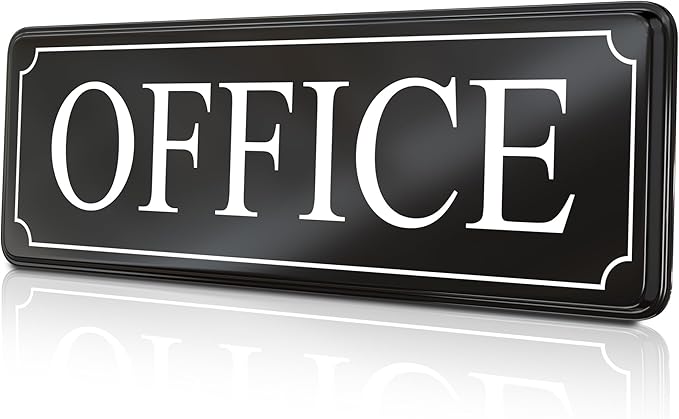 MolnijaPro - The Office Door Sign by SIGNSFORHOMEANDBUSINESS