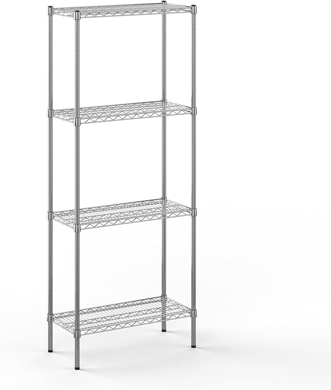 Regal Altair 14" Deep x 30" Wide x 74" Height Wire Shelving Kit | 4-Tier | NSF by Regal+Altair