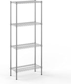 Regal Altair 14" Deep x 30" Wide x 74" Height Wire Shelving Kit | 4-Tier | NSF by Regal+Altair